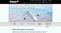Desktop Screenshot of abbott-tech.com